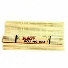 Genuine RAW Authentic Bamboo Smoking Rolling Mat Natural Tray 1 3 5 10 24 Box