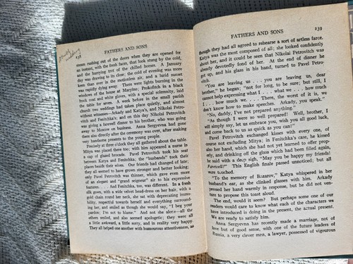 Vintage book Fathers and Sons by Ivan Turgenev The Modern Library edition - Picture 21 of 24