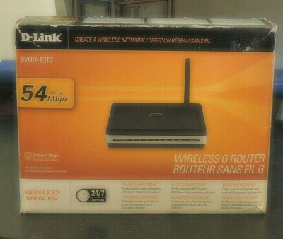 D-Link WBR-1310 54 Mbps 4-Port 10/100 Wireless G Router