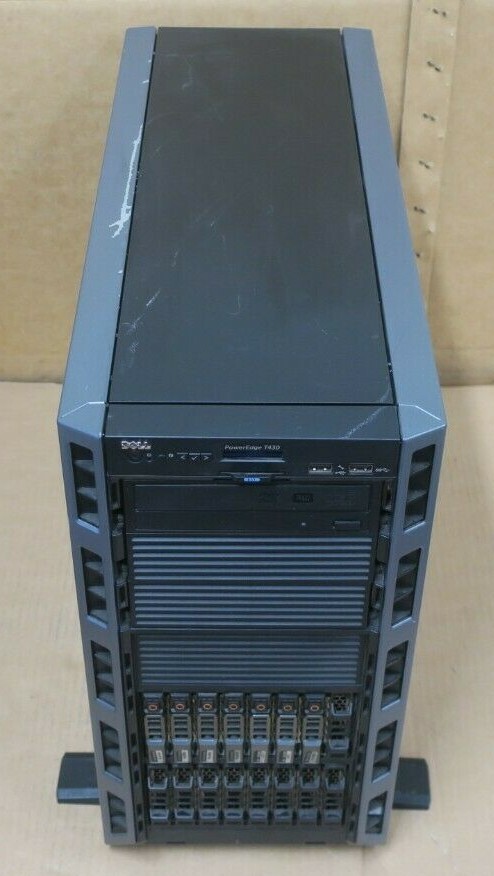 サーバー PowerEdge T430 Dell PowerEdge T430 Tower Server 2x 8C E5-2620v4 32GB Ram 5x 200GB
