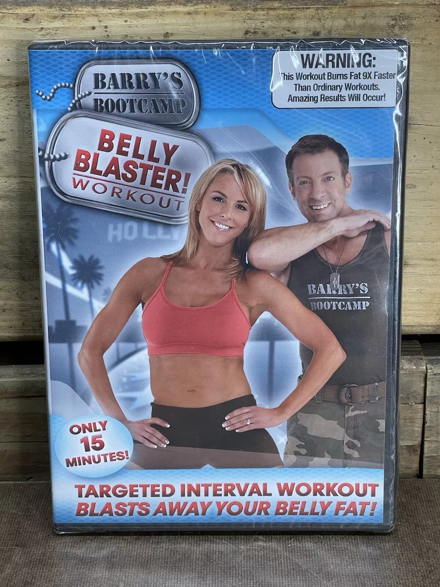 Barry s Boot Camp Belly Blaster Fitness DVD NEW SEALED