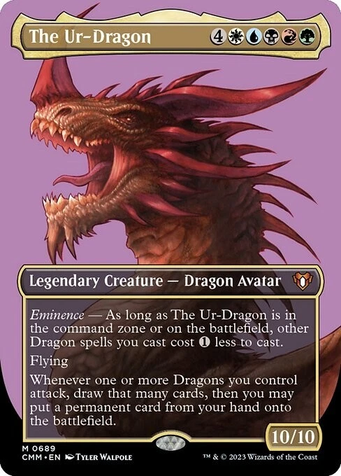 mtg ウルトロン The Ur-Dragon 689 Commander Masters for sale | eBay