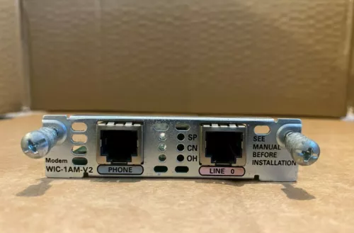 Cisco WIC-1AM-V2 Analog Modem for Enterprise Networks Cisco WIC-1AM V2 (Inc VAT)