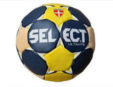 Select Handball Ultimate - rozmiar 2 - żółty/niebieski - B-Greade - NOWY