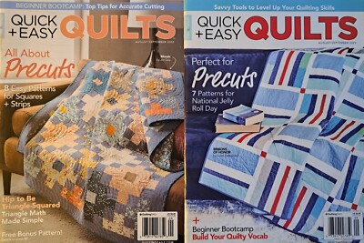 Quick & Easy Quilts/ Magazine Set Of 2