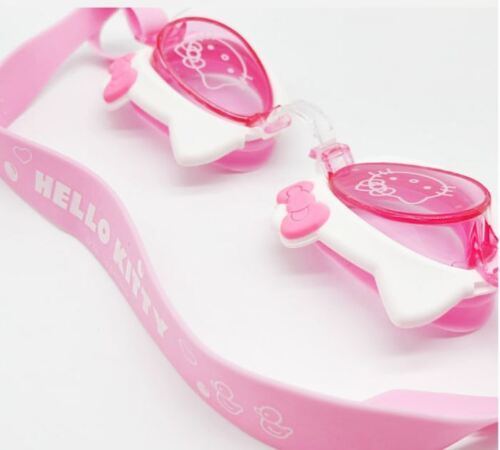 Hello Kitty Pink Swimming goggles Water Summer for Kids - Picture 5 of 5