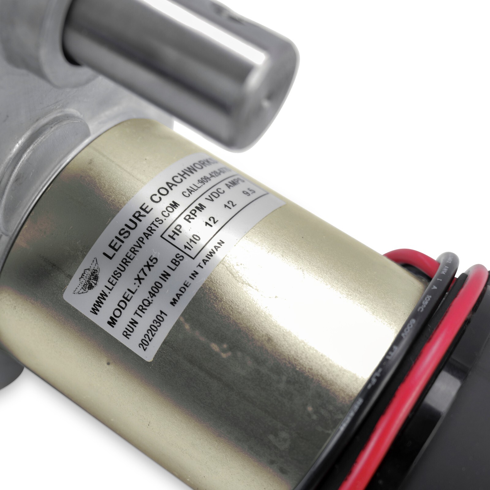 Power Gear 524327 RV Slide Out Motor MaxiTorque Dual Shaft without