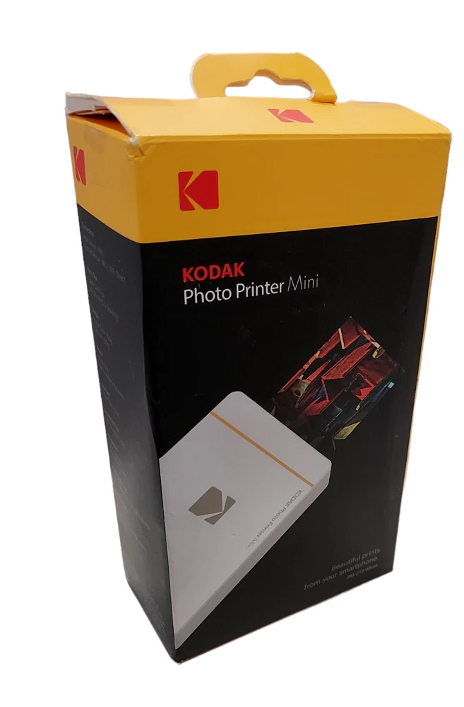 Kodak Photo Printer Mini PM-210 - Instant Printer Compatible w/Android & iOS