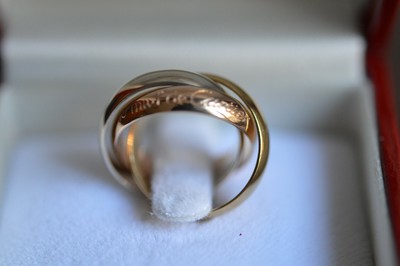 NOS 18kt Gold Band Ring | eBay