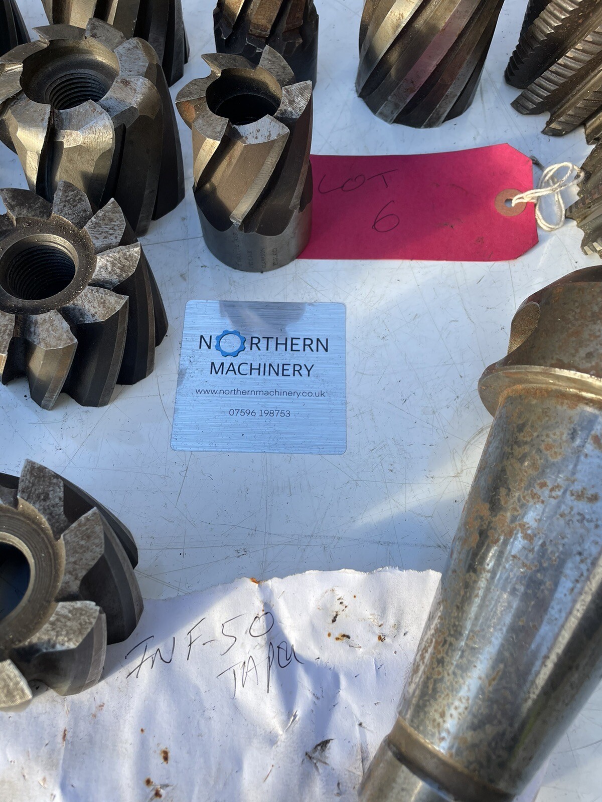 HSS Slab Cutters Horizontal Mill Milling Cutter , Job lot CLARKSON