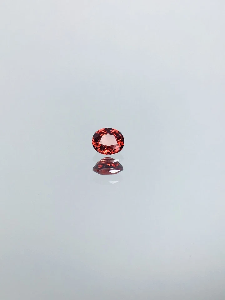 Imperial Garnet Nobel Red - Orange LC 1.11 Carat Untreated Chrome Pyrope Gem - Image 2 of 4