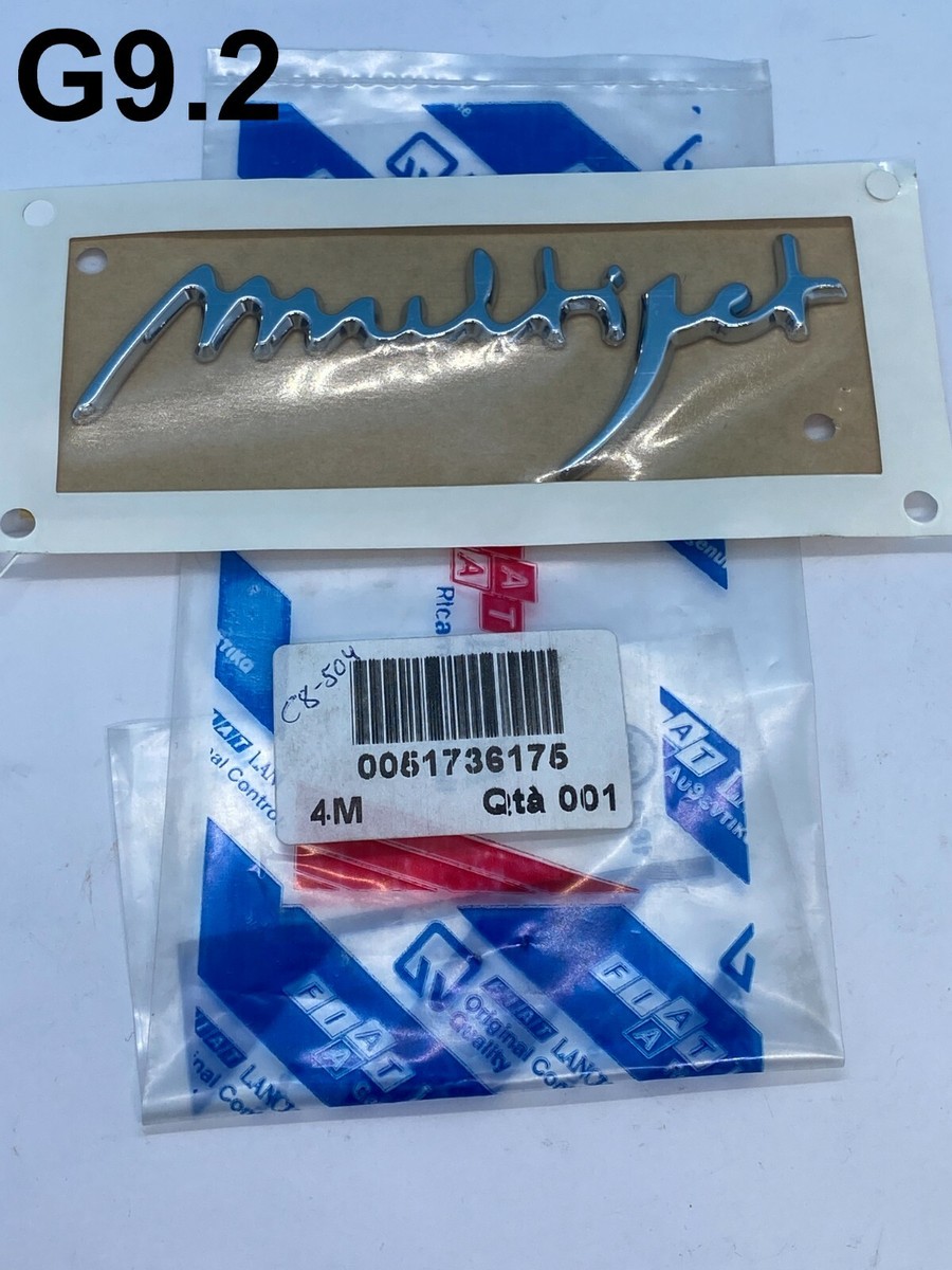 Original Rear "Lancia" Written Crest / Logo Emblem For Lancia Ypsilon Y (2011 Model)