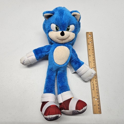SONIC THE HEDGEHOG 2 Movie 14" Plush Stuffed Toy 2022 - Jakks Sega - Picture 2 of 7