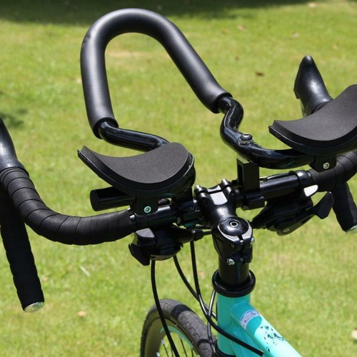 Clip da manubrio per bici da corsa per triathlon in lega di alluminio per  bici | eBay
