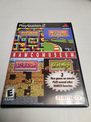 Namco Museum (Sony PlayStation 2, 2001) - CiB - Tested and Fully Functional