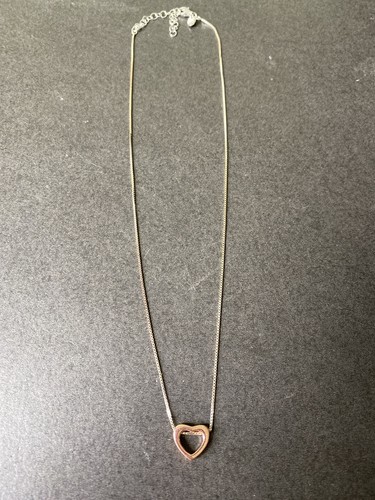 Dyadema Sterling Silver Necklace w/Rose 