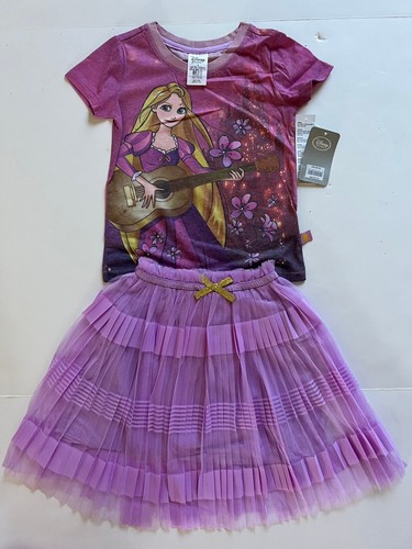 Disney Store Girls Belle Dress Rapunzel Skirt Set C-3PO Dress - 第 4/14 張圖片