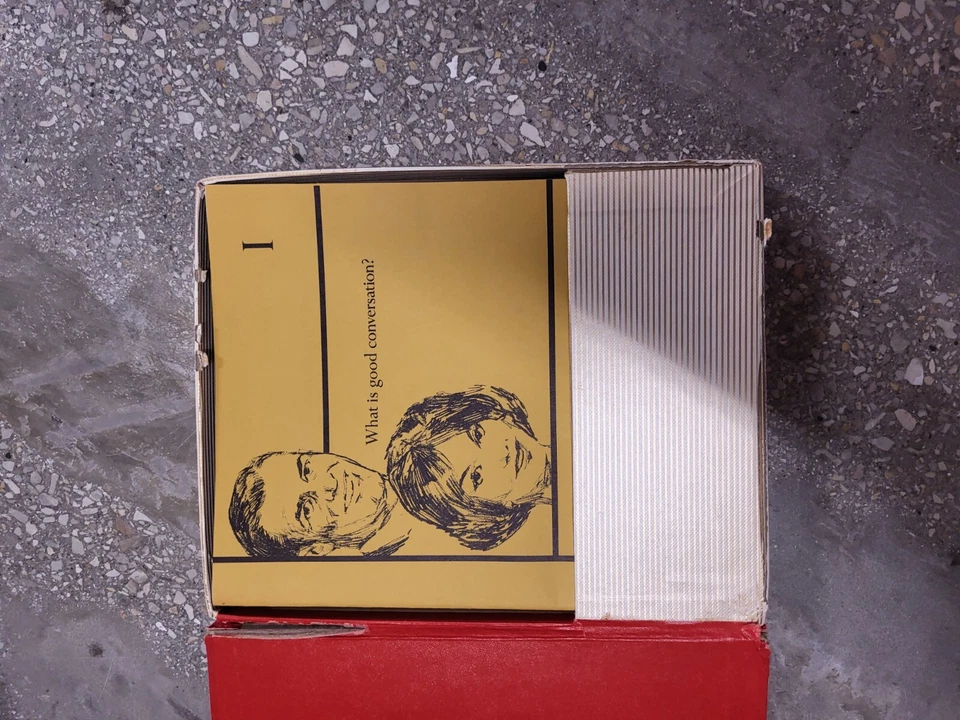Vintage 1969 Revised Edition 12 Workbook Set of The Art of Conversation Series - Image 4 of 4