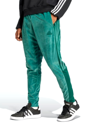 NEW MEN'S ADIDAS HOUSE OF TIRO VELOUR SOCCER TRACK PANTS ~ SIZE XL