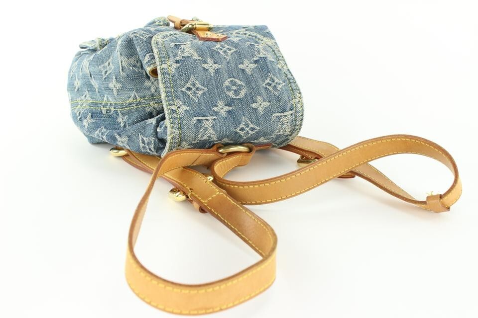 Louis Vuitton Monogram Denim Mini Backpack Sac a Dos PM  display picture 3