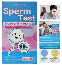 Fertility Sperm Test Kit For Male Pregnancy Preparation Sperm Count at Home DIY