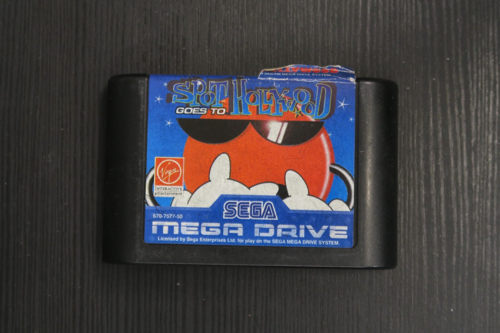 Spot Goes to Hollywood Sega Mega Drive Loose PAL Megadrive
