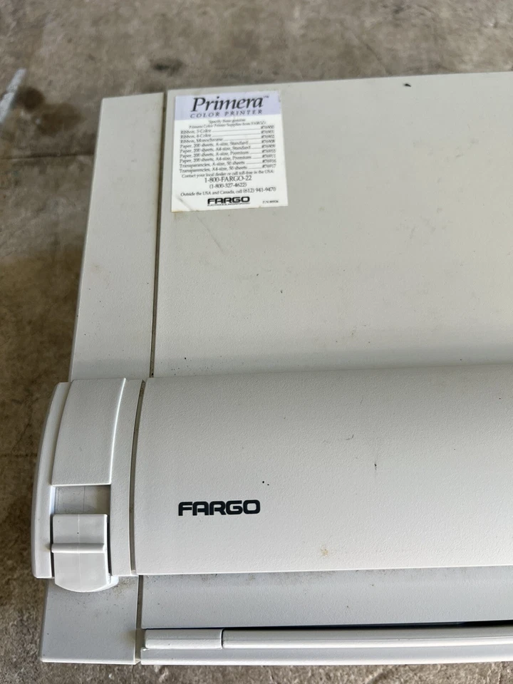 Primera Color Printer Thermal Transfer Color Printer (No AC Adapter) Tested - Image 2 of 4