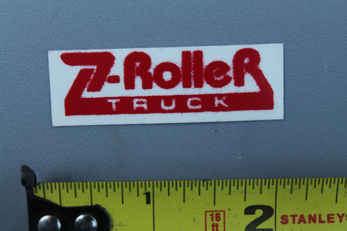 Z-Roller Skateboard Trucks Clear Red Original GB8a Vintage