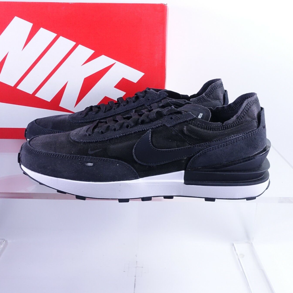 Size 15 - Nike Waffle One Black for sale online | eBay
