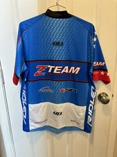Louis Garneau Cycling Jersey - Z Team - Blue - Men's 2XL. New