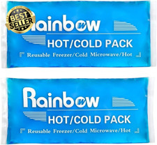 2 Pack Flexible Ice Pack for Sports Injuries Reusable Cold/Hot Therapy 4.3"x9.8"