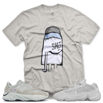 New SALT T Shirt for Adidas YZ Boost 350 500 700 Salt Desert