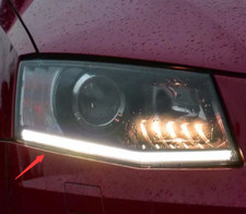 For SKODA Octavia 2015-2017 Exterior Front LED Headlight Assembly 