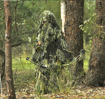 Ghillie Suit Traje Camuflado 3d - Sniper Atirador De Elite