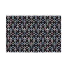 Iridescent Skull Party Backdrop, Photo Background Halloween Decoration 9'x6' 3p