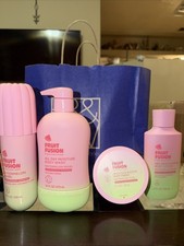 BATH & BODY WORKS WATERMELON  FRUIT FUSION BODY SPRAY CREAM BODY LOTION SET OF 4