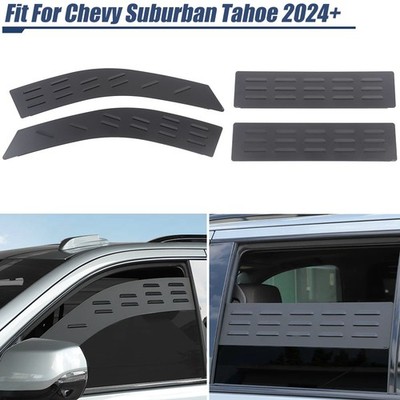 F+R Glass Window Louver Air Vent Plate Bezel For Chevy Suburban Tahoe YUKON 24+