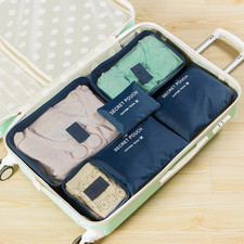 6Pcs Travel Organizer Storage Bags Portable Travel Suitcases Organizer Travel Ba