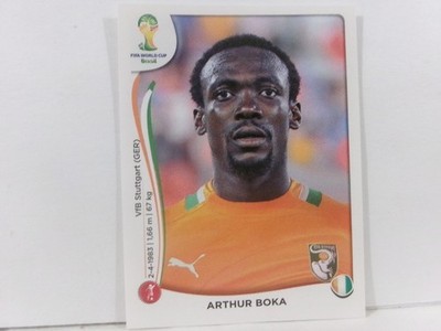 2014 Panini FIFA World Cup Brazil Album Stickers Arthur Boka #228