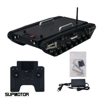 WT-500S Tank Chassis Robot Remote Control w/Complete Electronic Control System