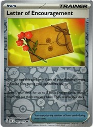 Letter of Encouragement 189/197 Obsidian Flames Reverse Holo