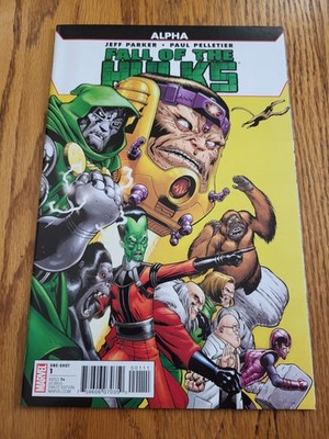Marvel Comics Fall of the Hulks: Alpha (2010) - Excellent
