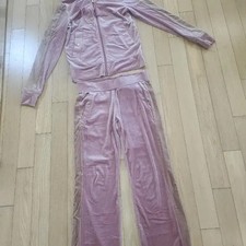 Elle Hoodie  Tracksuit Set - Women, Soft Velvet Material