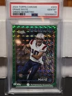 2024 TOPPS CHROME GREEN GEOMETRIC #203 DRAKE MAYE 78/99 PSA 10