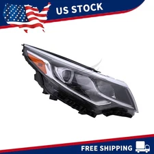 Passenger Side Headlight Halogen For 2019 2020 Kia Optima W/LED DRL W/ Bulb
