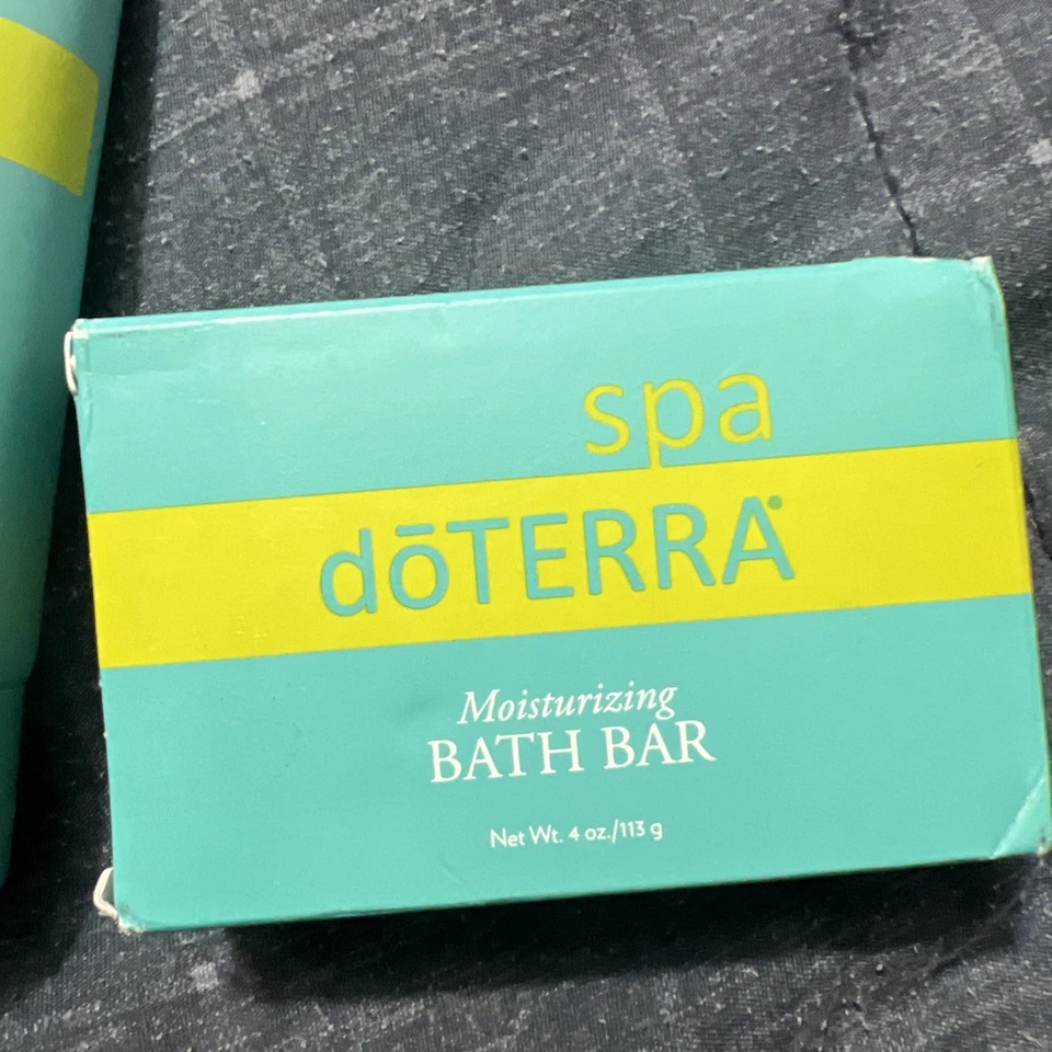 Loción hidratante para manos y cuerpo Spa Doterra 6,7 oz + barra de baño tamaño completo de 4 oz Foto 2 de 4