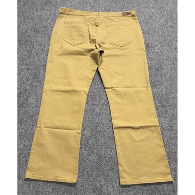 Ecko Unltd Pants Men's 40x31 Relaxed Fit Cotton Casual Khaki Beige Y2K