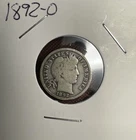 1892 O Barber Dime