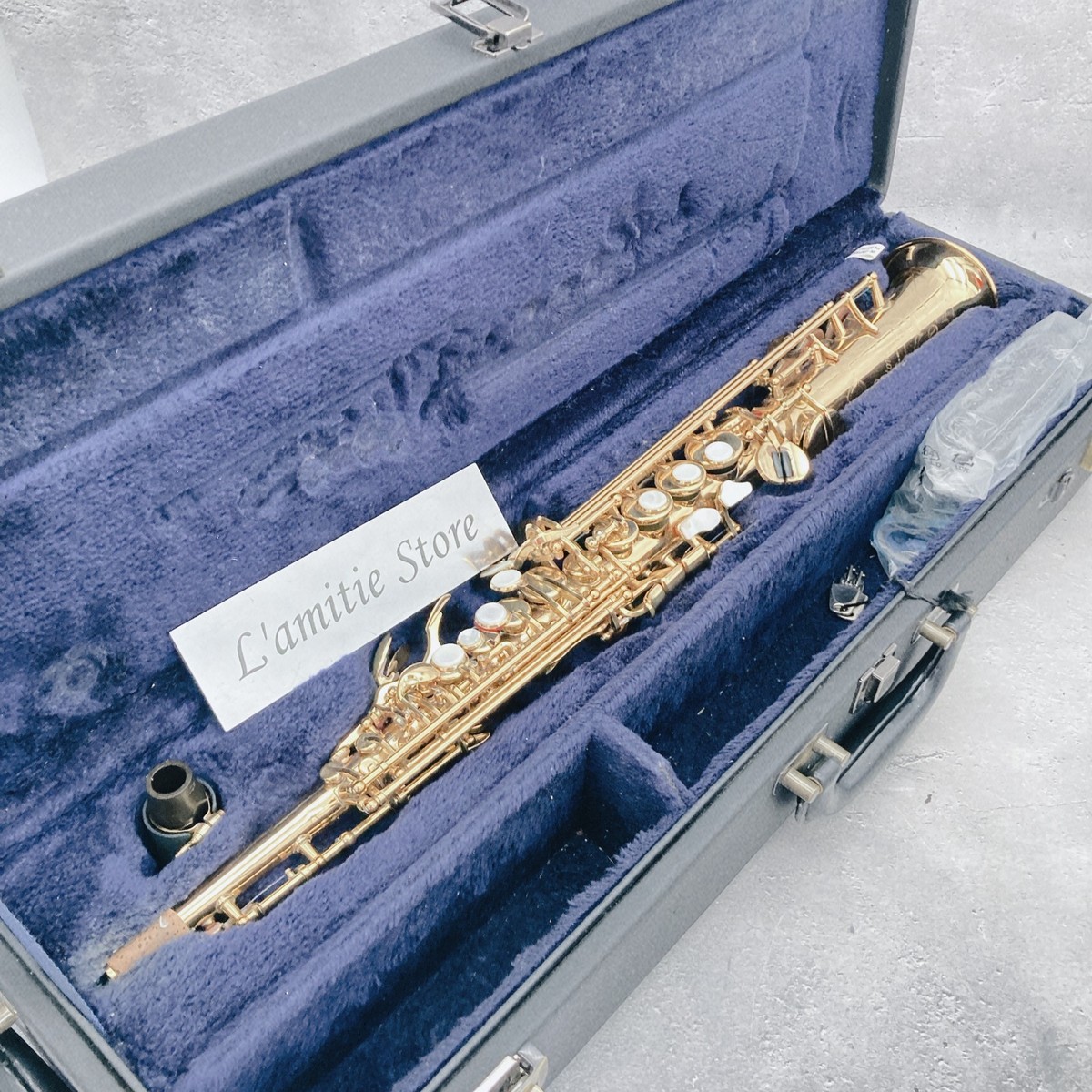 Yamaha YSS-82Z Soprano Saxophone Custom Z Gold Yellow Brass Japan