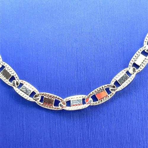 Collana Valentino in argento sterling 925 20" 18 50 g 5 3 mm